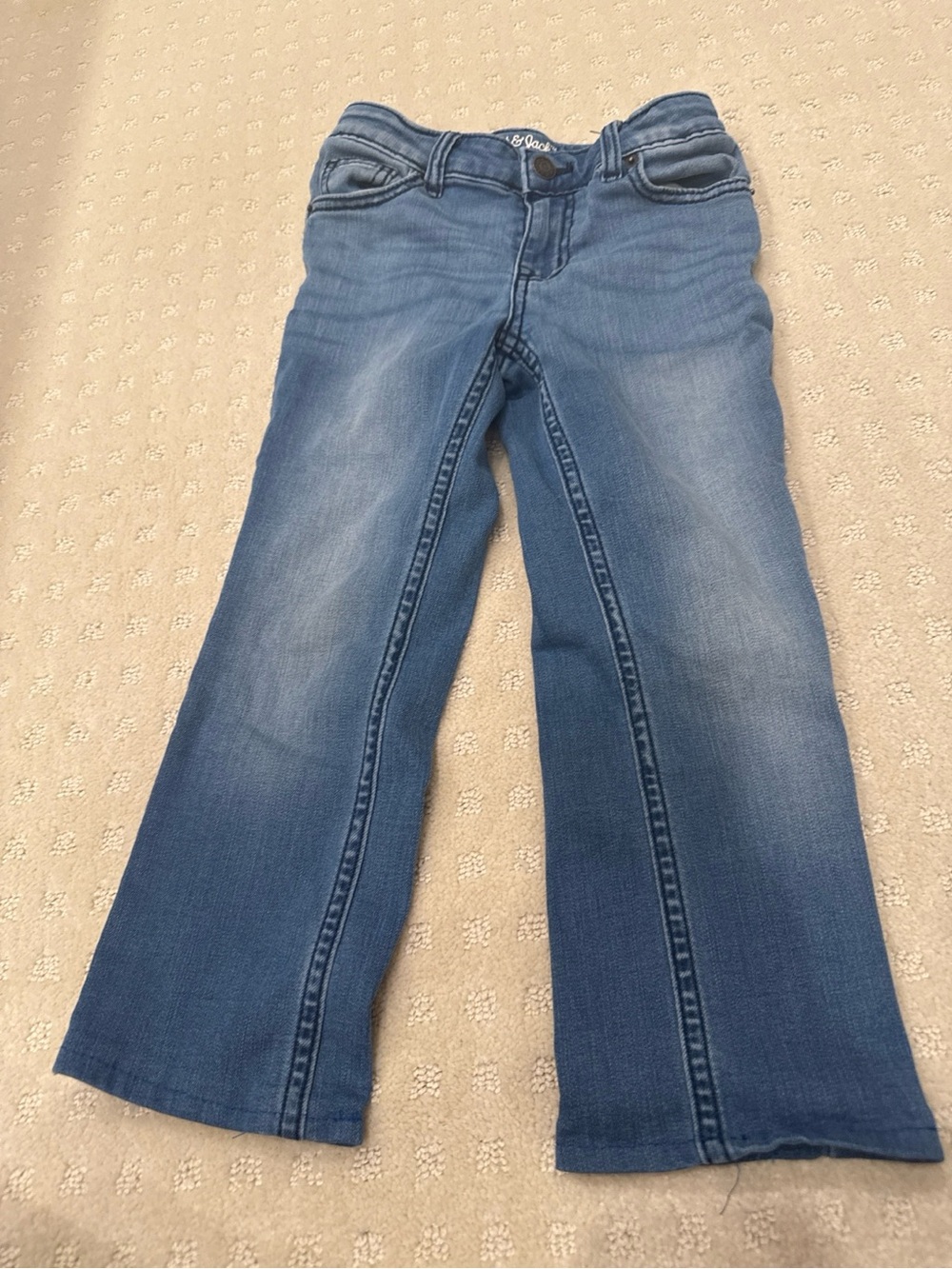 Cat & Jack Girls Bootcut Stretch Jeans Medium Wash Size 6